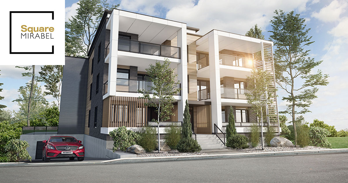 Square Mirabel – Condos neufs à louer à Mirabel